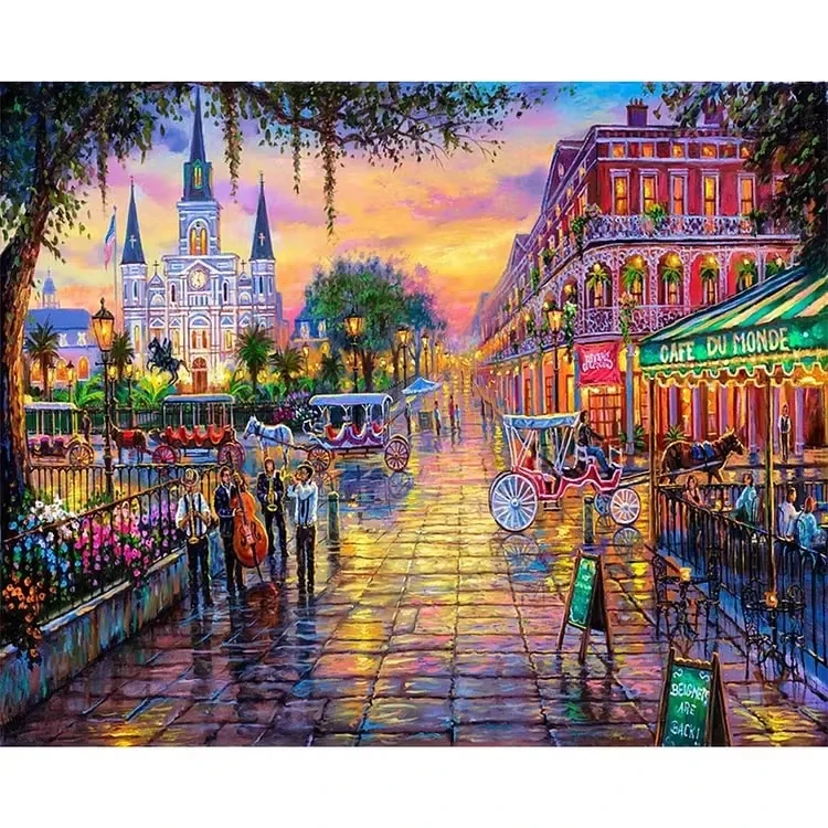 Home Decor New Orleans - لعبة بازل 500/1000/1200/2000 قطعة بتصميم نيو
