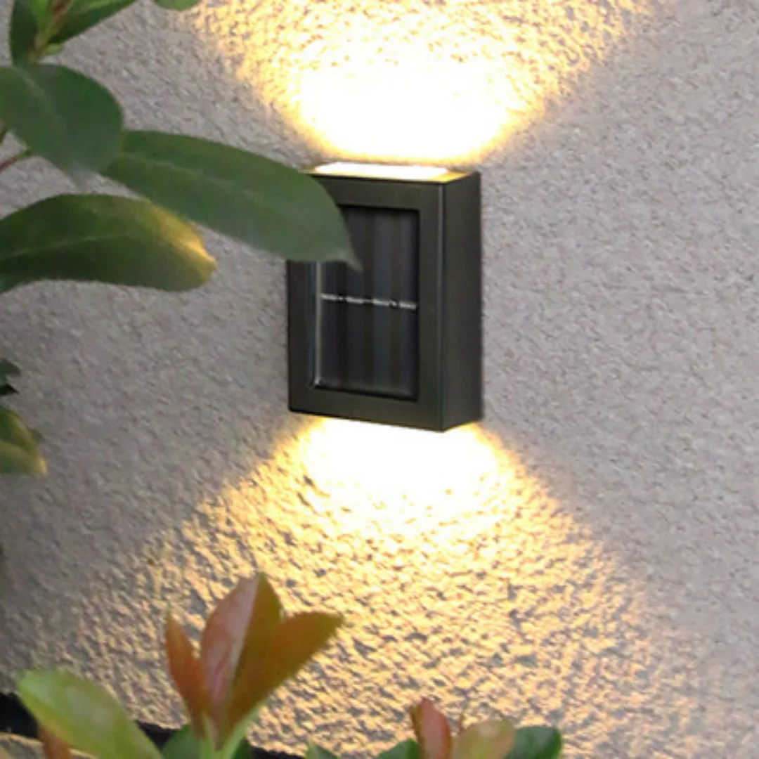 

Outdoor Street Wall Washer Lamp Solar Up and Down Spot Lights IP65 Waterproof Solar Lamp for Garden Yard Landscape Decor