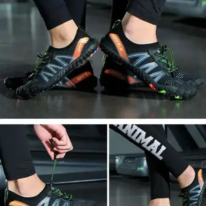 Fast Dry Water Shoes for Men and Women Five-Finger Couples Beach Non-slip Wading Outdoor Breathable Swimming Shoes New 10 Top Sales Toe Sneakers - №10