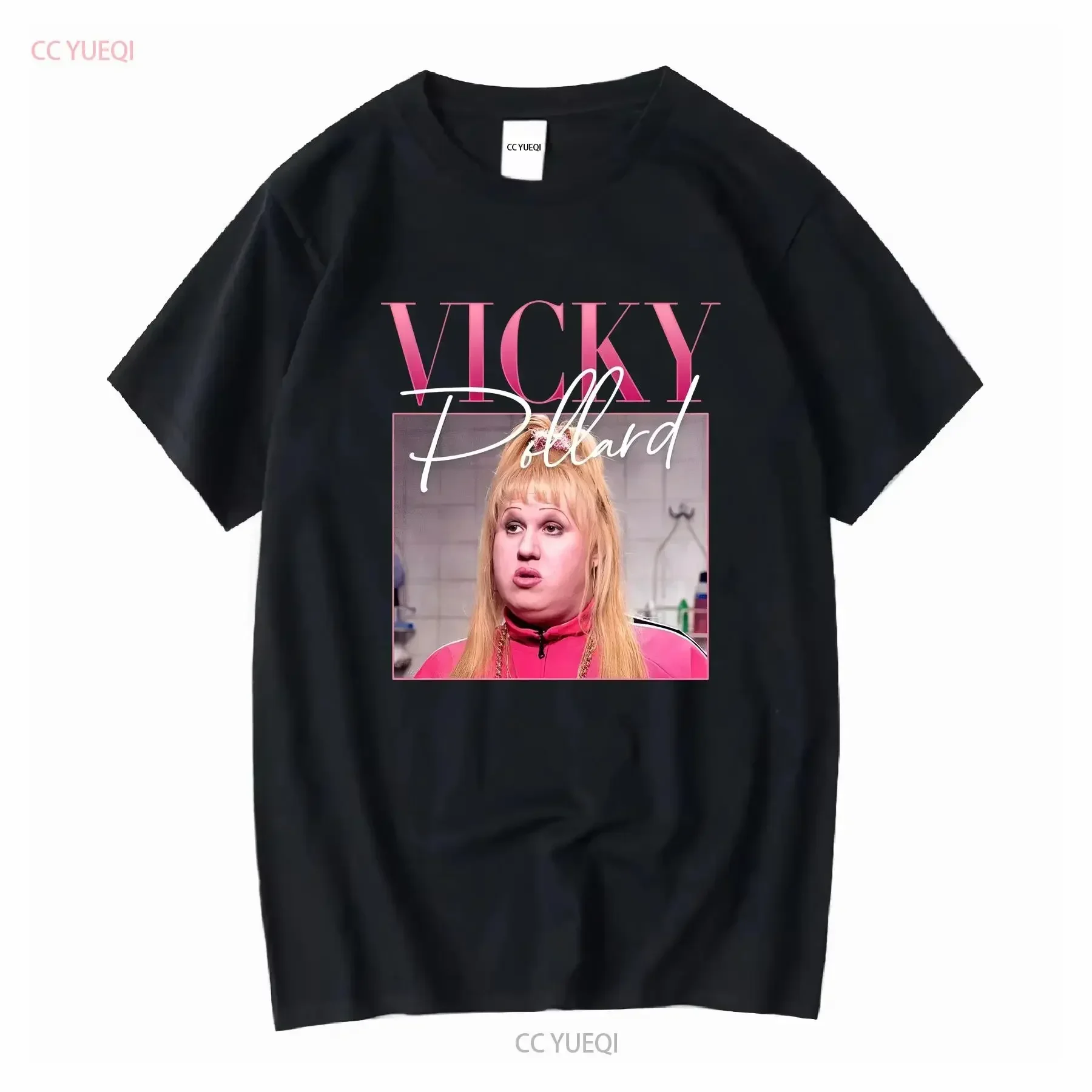 Customization Shirt Vicky Pollard Little Britain Vintage T Shirt Long Or Short Sleeves Vintage Washed Fashion Slightly Soft Grap