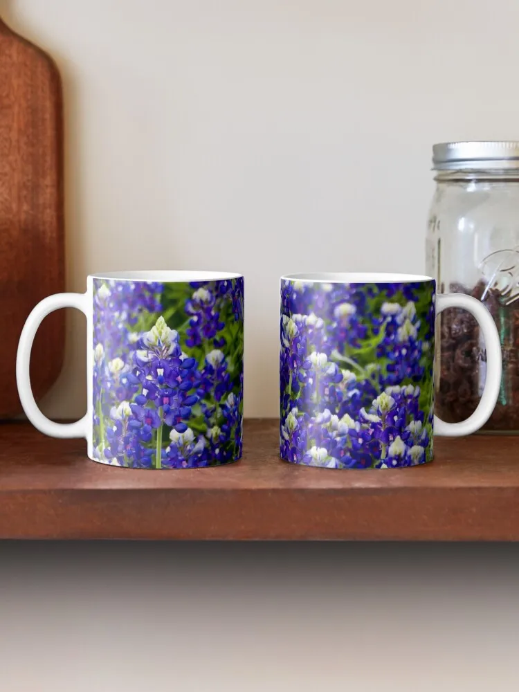 Texas Bluebonnets Coffee Mug Breakfast Mug Mug Coffee Tourist Mug Custom Mug