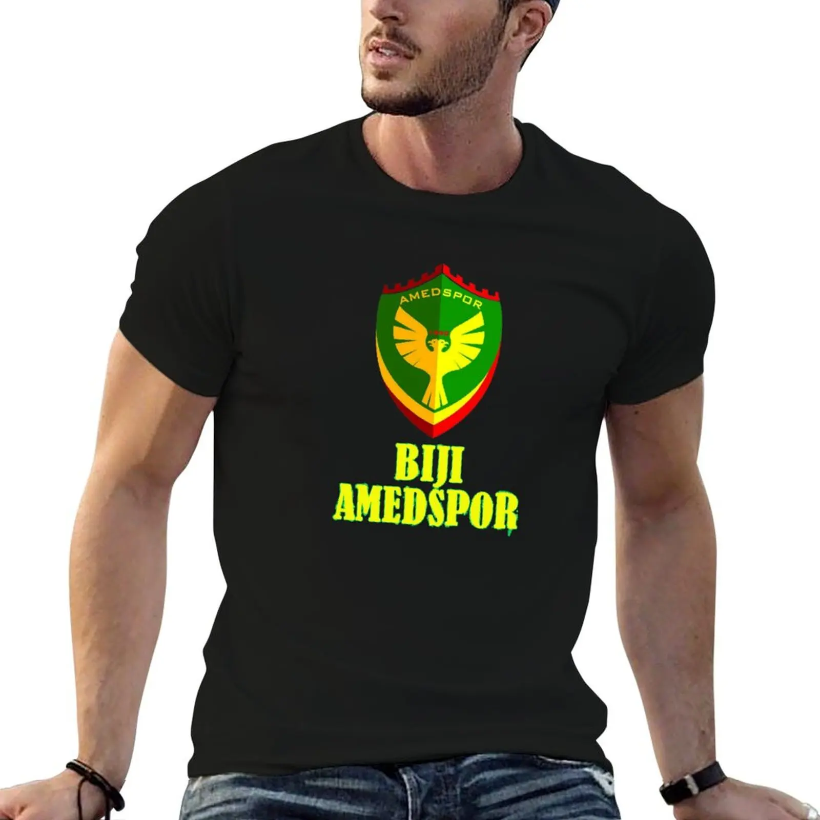 

bji amedspor T-Shirt man t shirt cotton high quality t shirts for man pack white T-Shirt