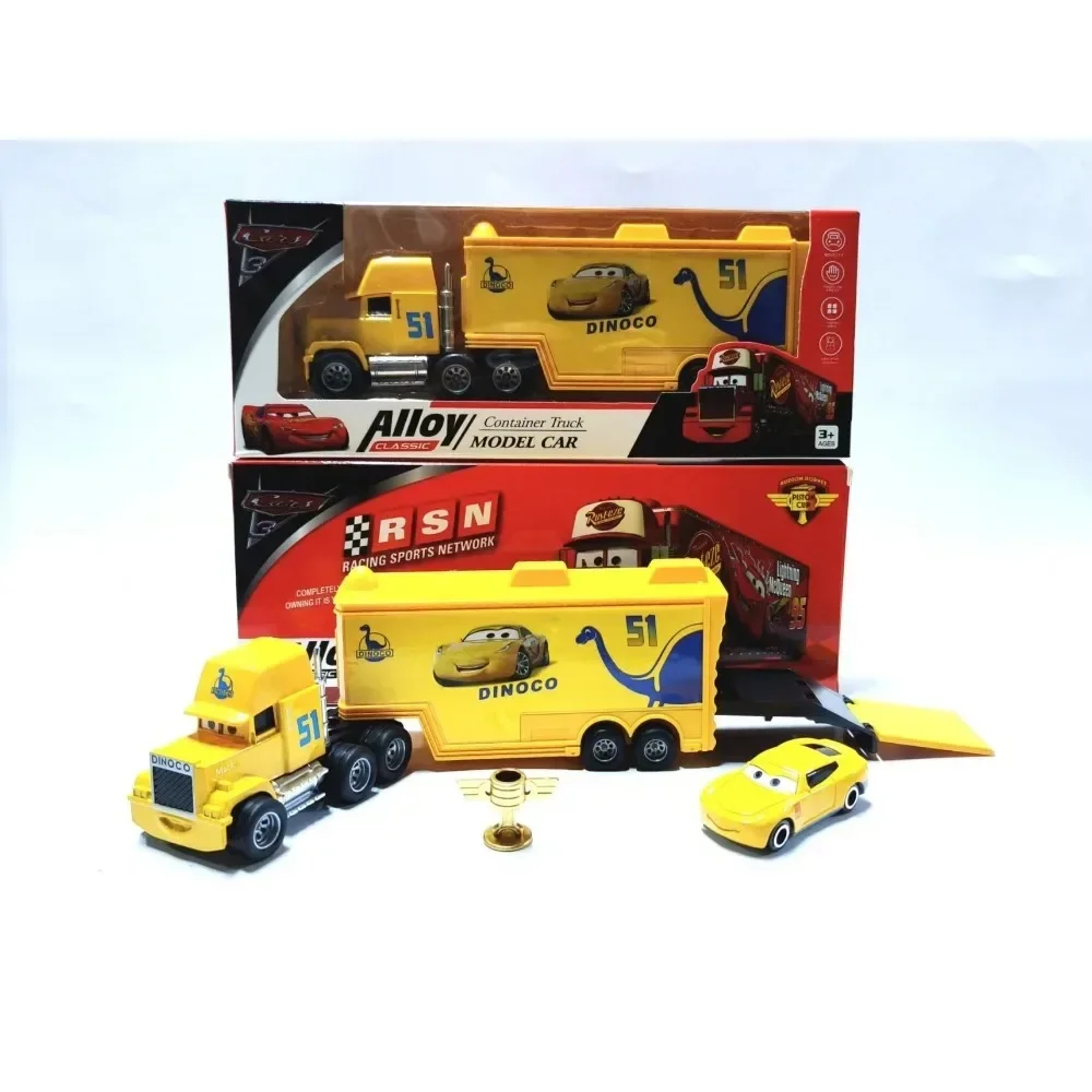 Neues Schiebe-Modellauto-Set aus Druckgusslegierung, Cartoon-Mini-Rennautos, Überraschungsgeschenk zum Geburtstag für Kinder – Detail 4