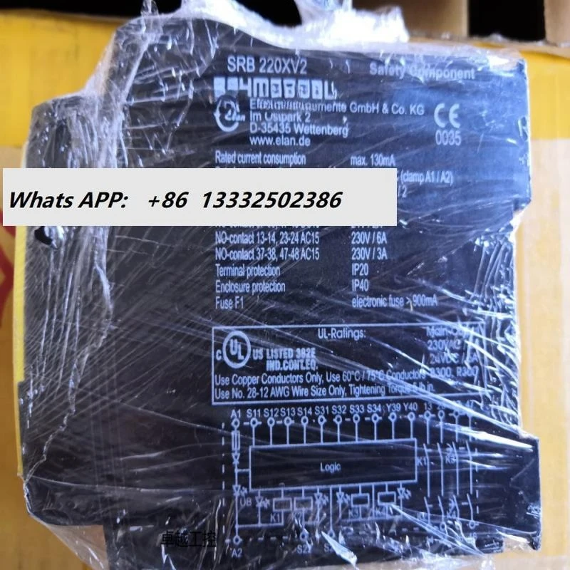 

Реле безопасности SRB220XV2-24V Германия, оригинал подлинный