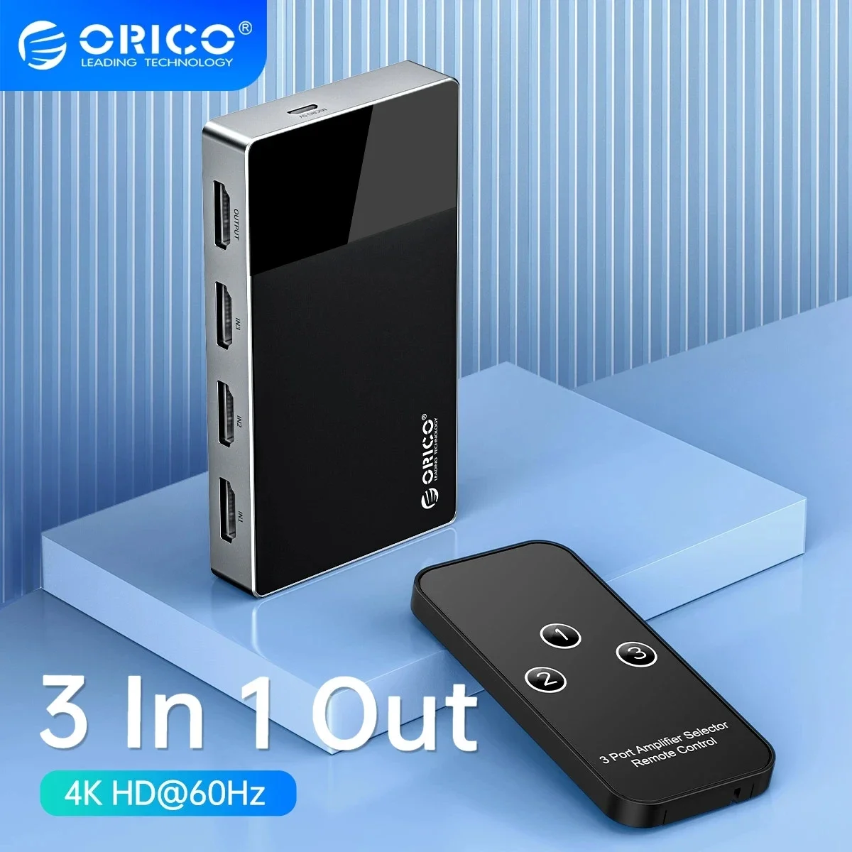 orico-hdmi-スイッチャー-3-4-5-入力-1-出力-4k60hz-hd-ビデオモニター-3-4-5-入力-1-出力自動スイッチャー-fortv-ps5-xbox-pc