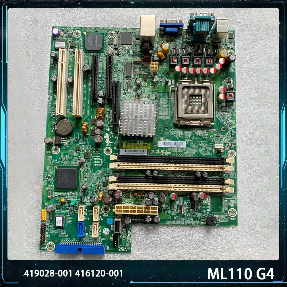 

For HP ML110 G4 419028-001 416120-001 Server Motherboard High Quality Fully Tested Fast Ship