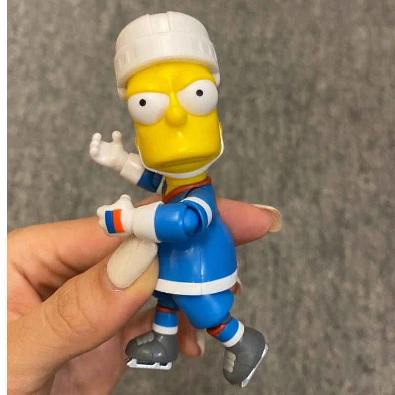 In Stock Simpsons Series Action Figure Doll Homer, Bart, Maggie Desktop Decoration Statues Cartoon Collectible Figurine Mode view 5