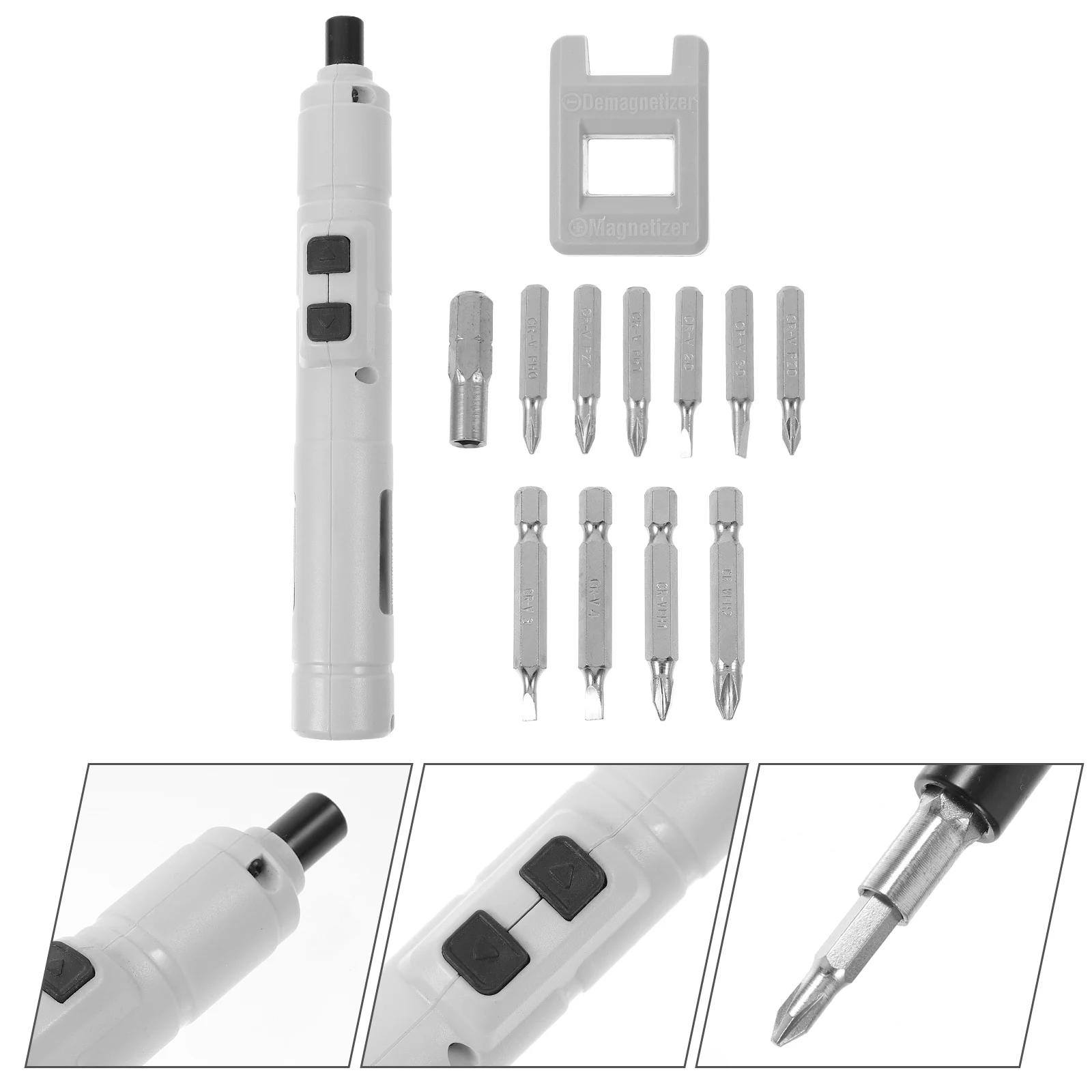 1 set Electric Screwdriver Set Multi-Function Wireless Pen Type Repair Tool 3.6V Li-ion USB Charging for Home