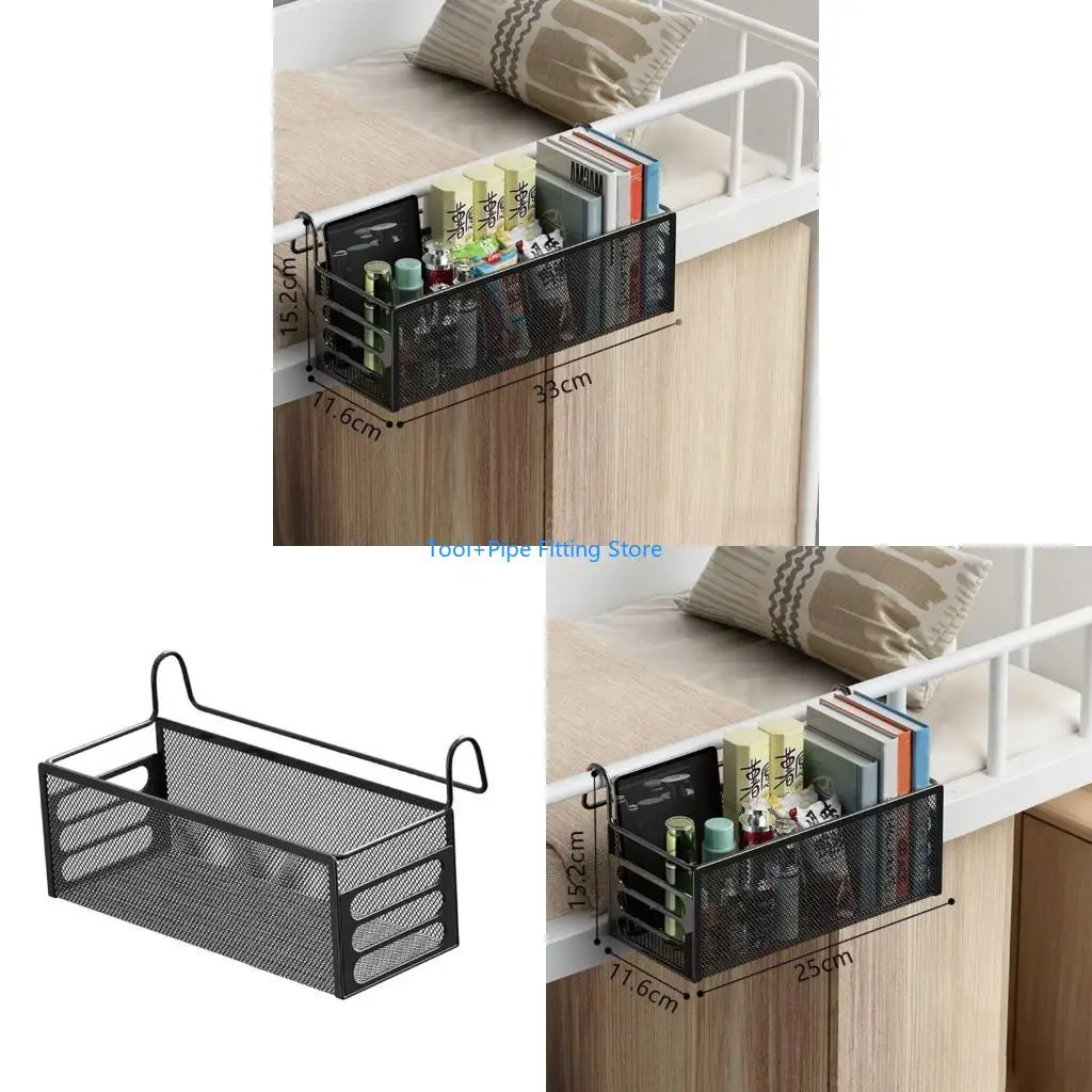 F92B Unique Iron Materials Hanging Shelf for Bedroom No Assembly Required Modern