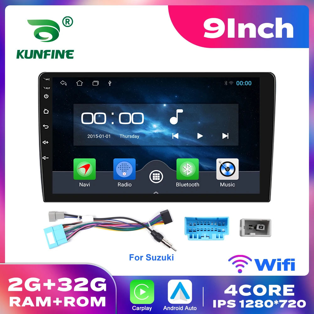 9 Android Car Radio 2GB RAM 32GB ROM GPS CarPlay