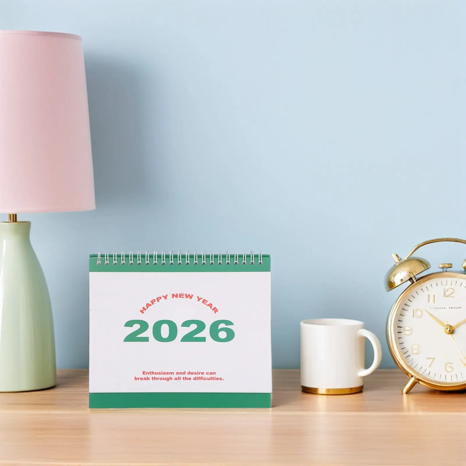 

Настольный перекидной календарь 2026: Минималистичный дизайн, компактный размер, удобная функция перелистывания для организации пространства в офисе и учебе, инструмент-планировщик