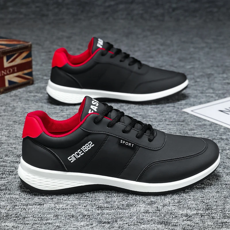 

Size 48 Mens Shoes Fashion Men Sneakers Microfiber Leather Casual Shoes Breathable Mens Shoes Walking Sneakers Zapatillas Hombre