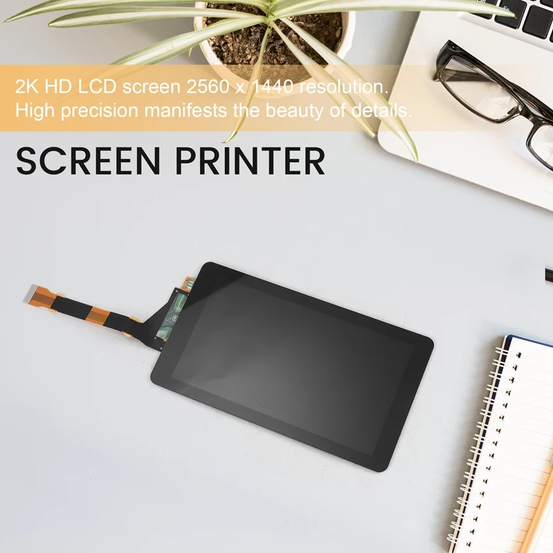 5,5 Zoll 2k HD-LCD-Bildschirm mit einer Auflösung von x für den 3D-Drucker ld002r/elegoo mars/any cubic Glasfaser
