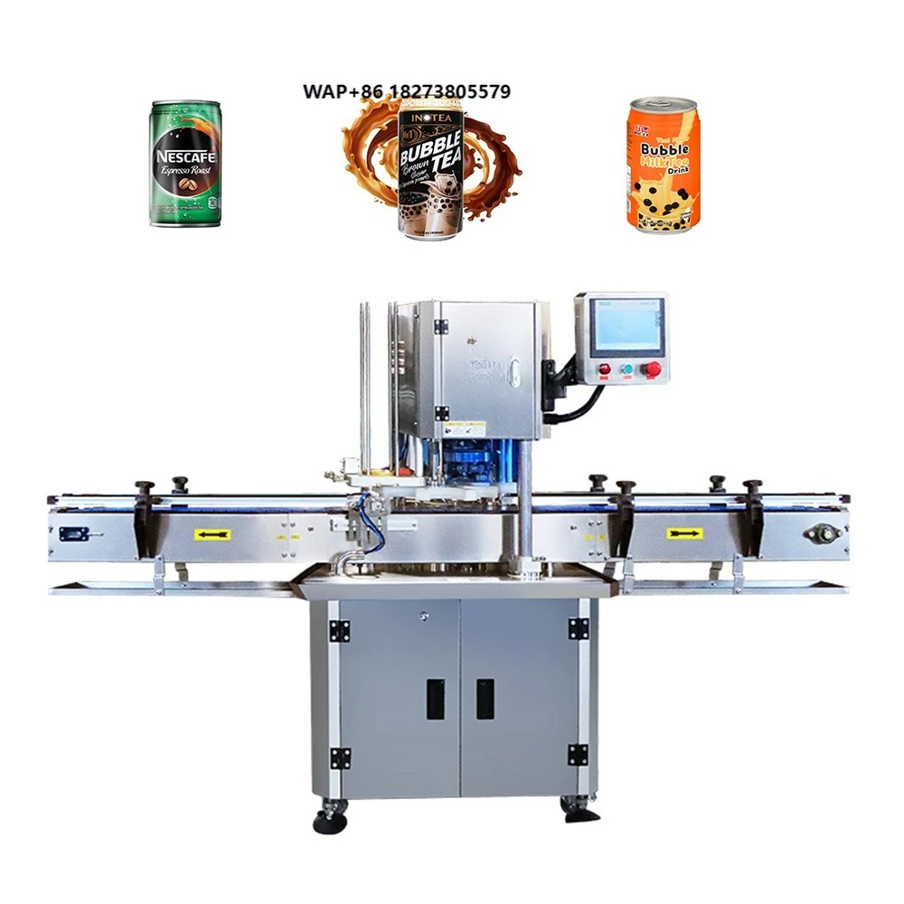 Hot Sale Coffee Metal Cans Machines Boba Bubble Tea Aluminum Cans Sealing Machines