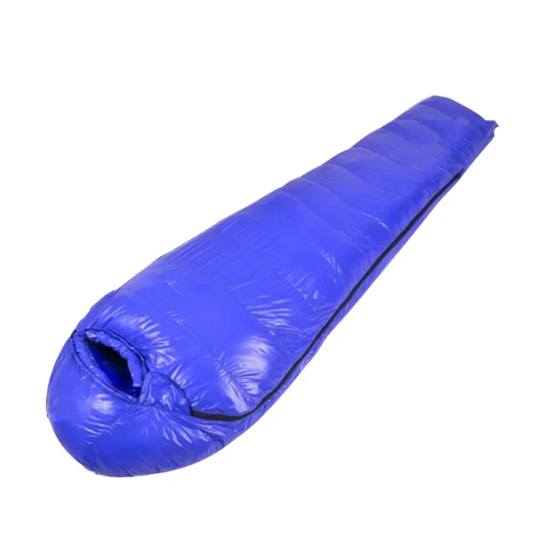 lightweight down mummy sleeping bag for outdoor 1500g filling goos down