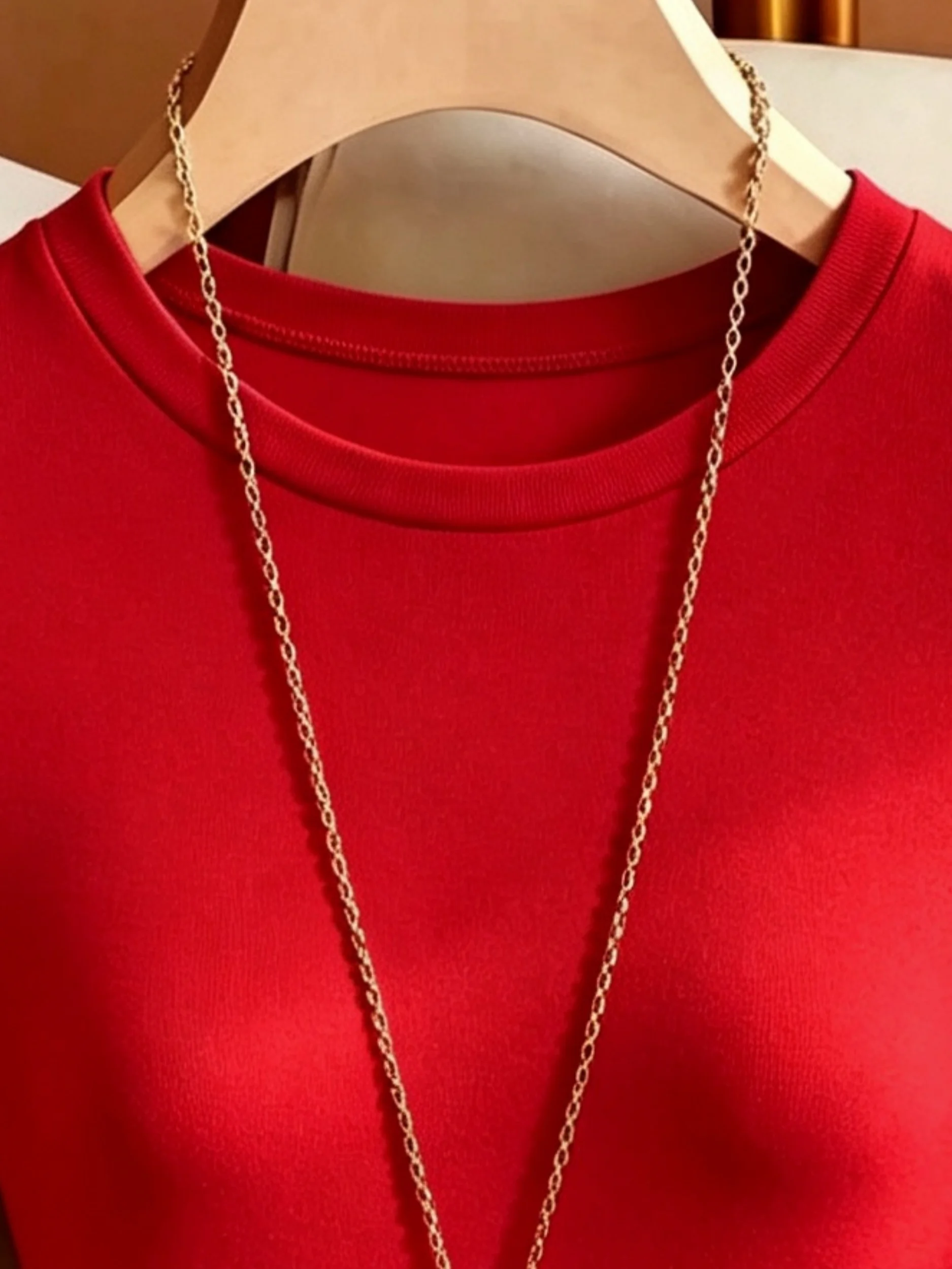 Damen-Body mit Rundhalsausschnitt und langen Ärmeln, hoch geschnitten, schmal geschnitten, figurbetont, Y2K, sexy, lässig, Basic, einteiliges Oberteil – Detail 8