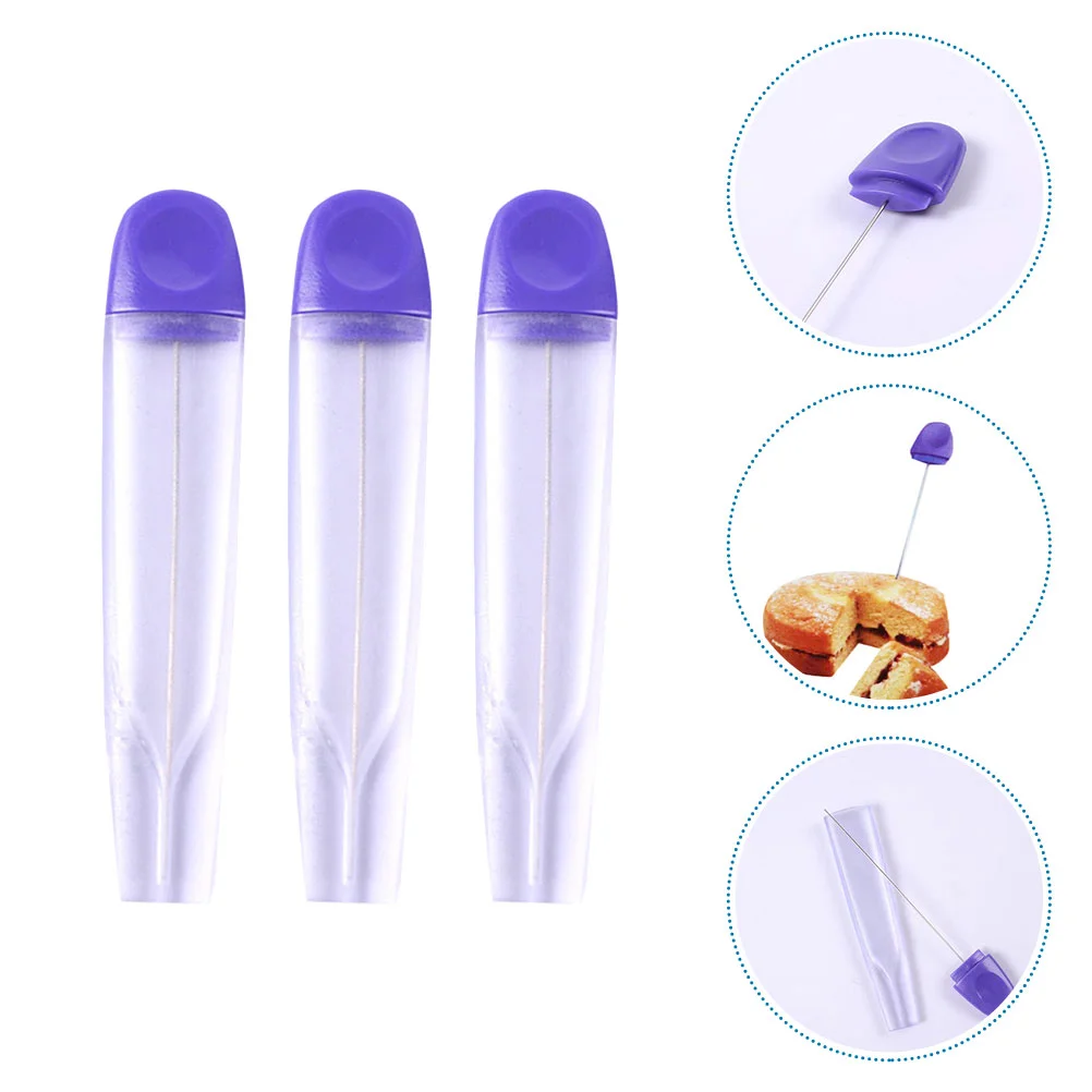 

3 Sets Test Pin Cake Tester Chiffon Cake Cookie Frosting Probe Kitchen Baking Testing Probe Tool Baking Accessories