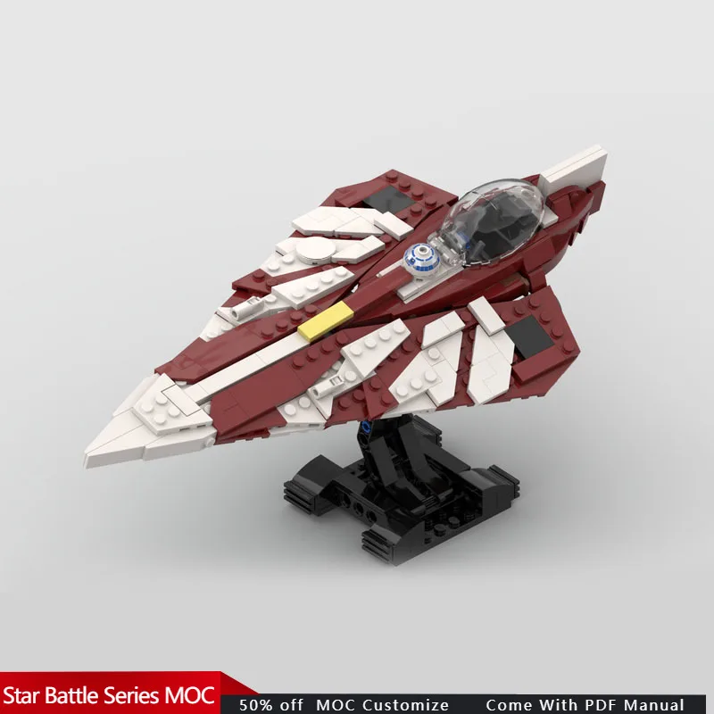 

326 шт. космическая война Delta-7b Aethersprite-класс световой перехватчик MOC настроить модульный строительный блок DIY сборка игрушка в подарок