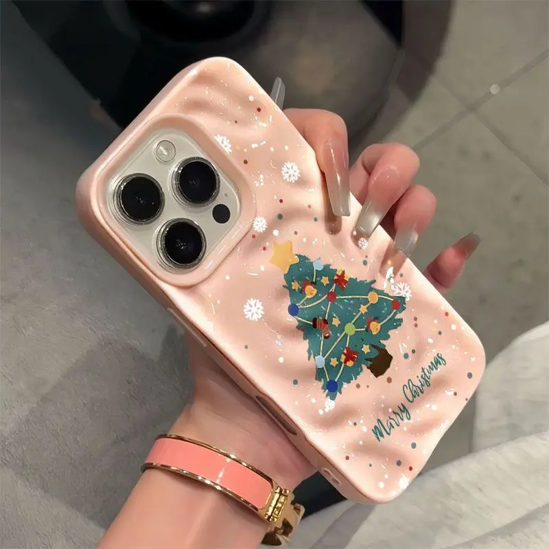 حافظة لهاتف آيفون 17 اير برو ماكس 16 15 برو 14 13 12 11 Plus غطاء حماية كاميرا مقاوم للصدمات غطاء ناعم للذكور والإناث عيد ميلاد سعيد