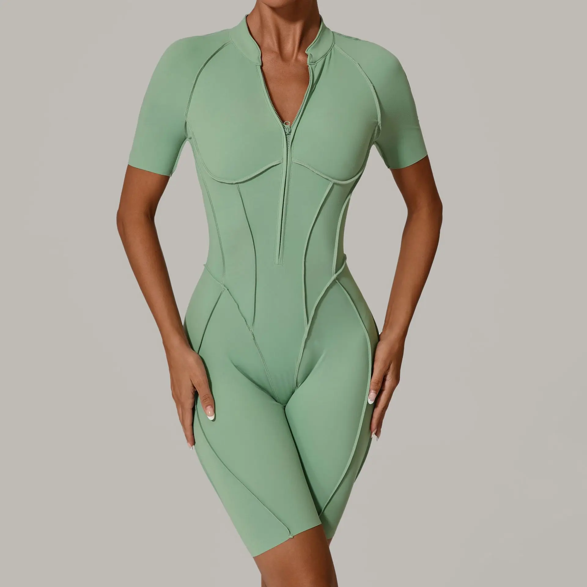 Gym Romper Dames Sport Jumpsuit Yoga Set Fitness Combinatie Lift Billen Blote Rug Hoge Elasticiteit Gym Sexy Sport Jumpsuit