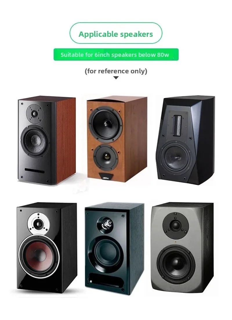 2-Wege-Frequenzweiche für Hi-Fi-Audio, Hoch- und Tieffrequenz-Komponente für Lautsprechersysteme – Detail 8