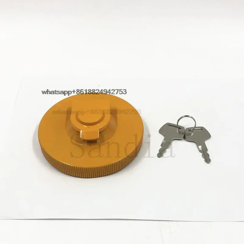 

Excavator part Fuel tank cover Sumitomo Very Good quality Fuel Tank Cap with keys SH200