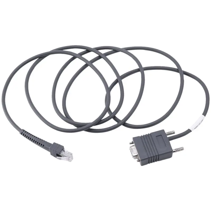 Classic-3X LS2208 RS232 Serial Cable CBA-R01-S07PAR For Symbol Barcode Scanner LS2208 6.5 Feet