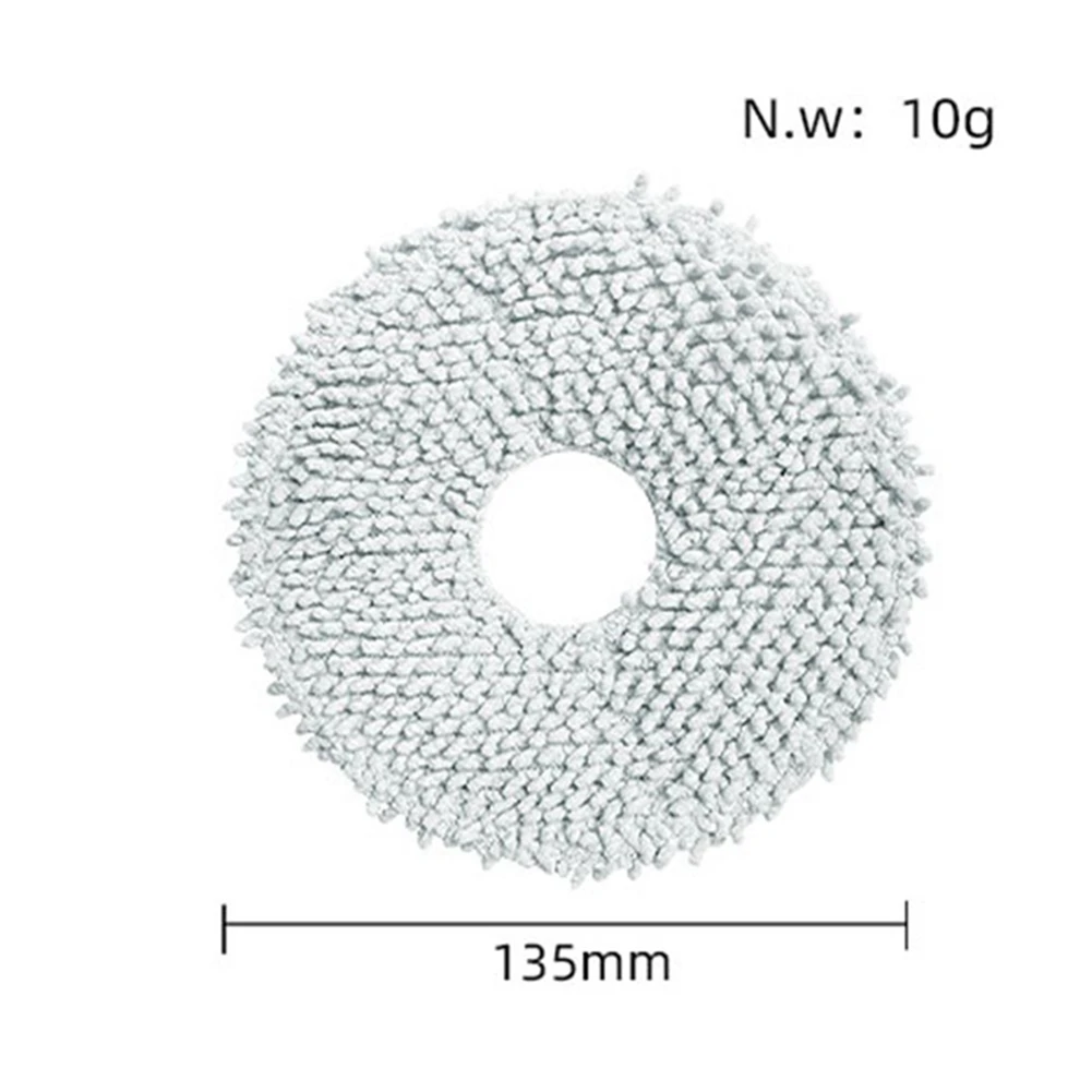 4Pcs Replacement Mop Cloth for Dreame Bot L10S Ultra/ S10/ S10 Pro Robot Vacuum Cleaner Accessories image 3