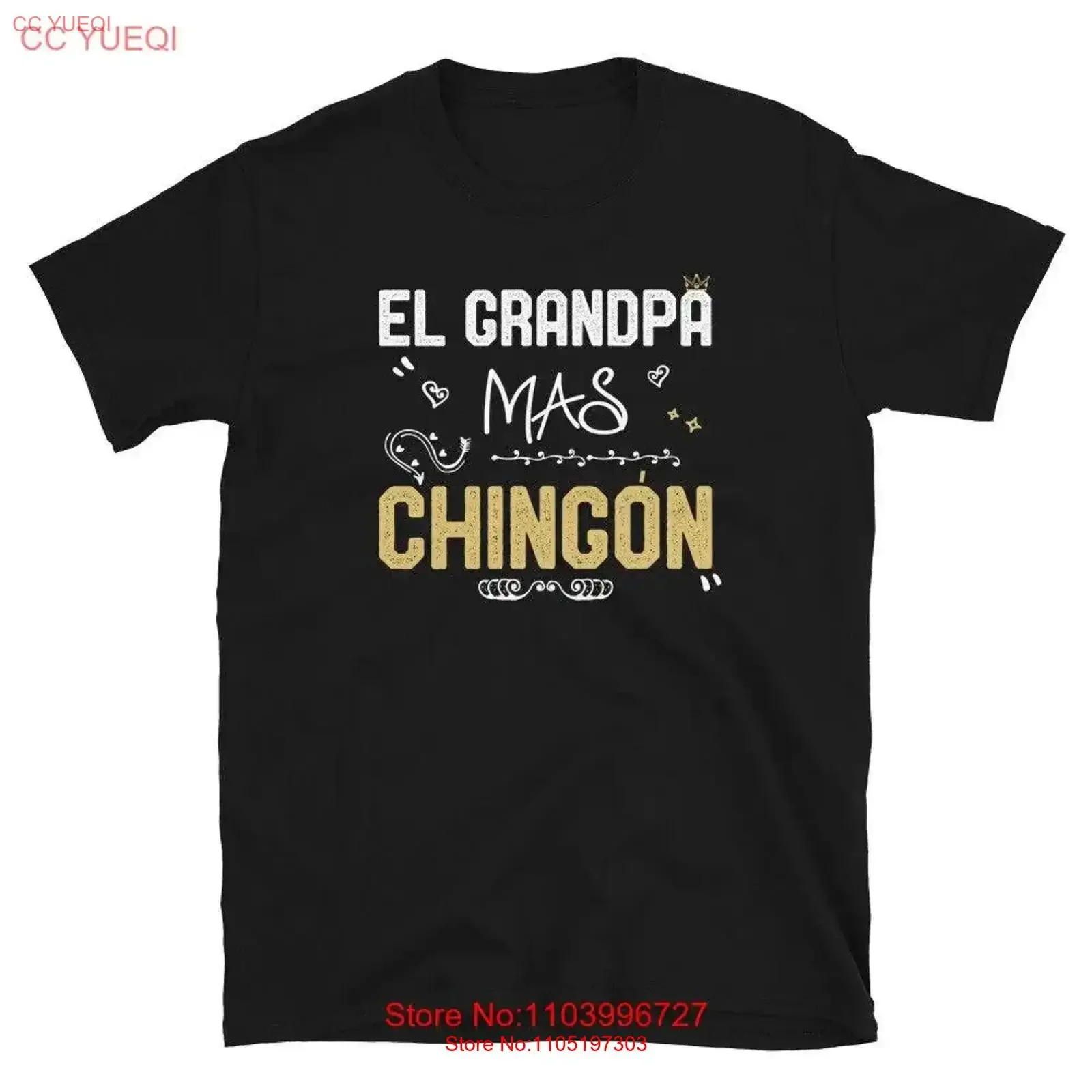 

El Grandpa Mas Chingon Del Mundo idea For Abuelo T Shirt vintage Washed Stretched designer clothes Soft Versatile graphic homme