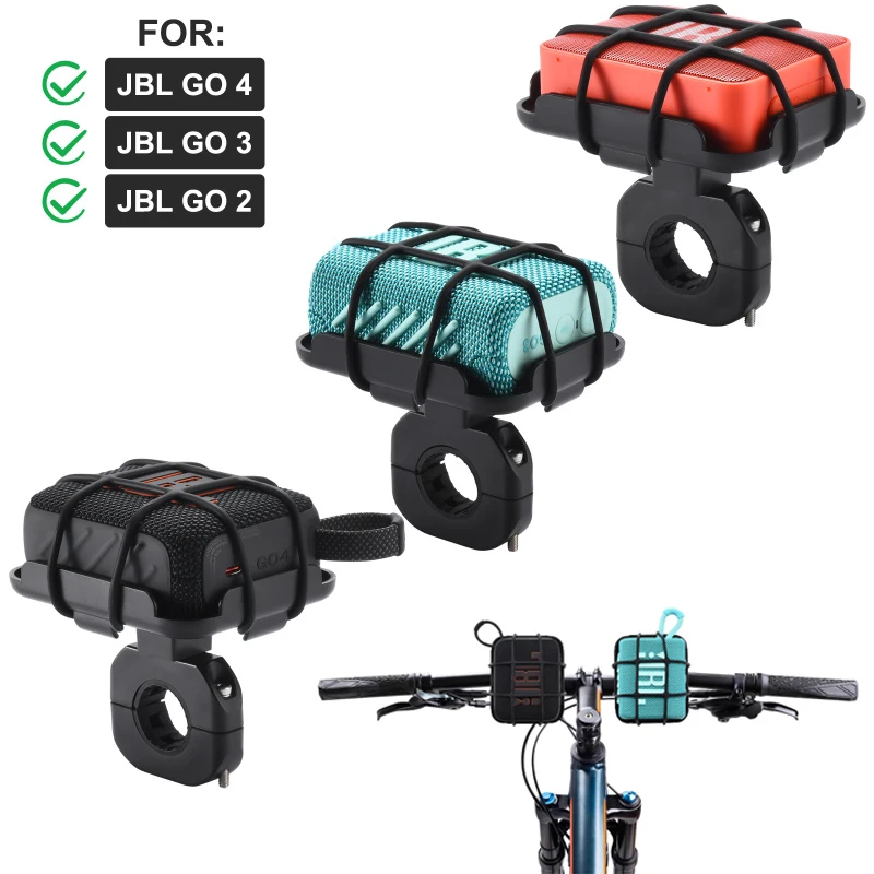 

ZOPRORE Universal Bicycle Speaker Mount for JBL GO 4/GO 3/GO 2 Bluetooth Speaker Fixed Holder Portable Road Bike Speaker Rack