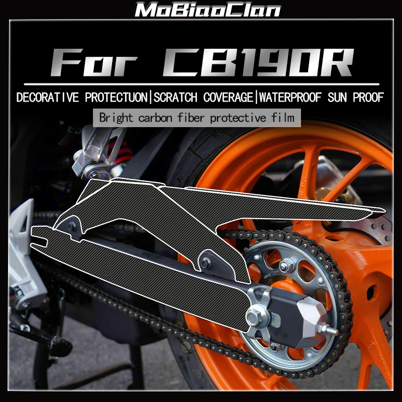 

Для HONDA CB190R наклейка из углеродного волокна 6D защитная пленка наклейка на весь корпус модификация пленки аксессуары ﻿
