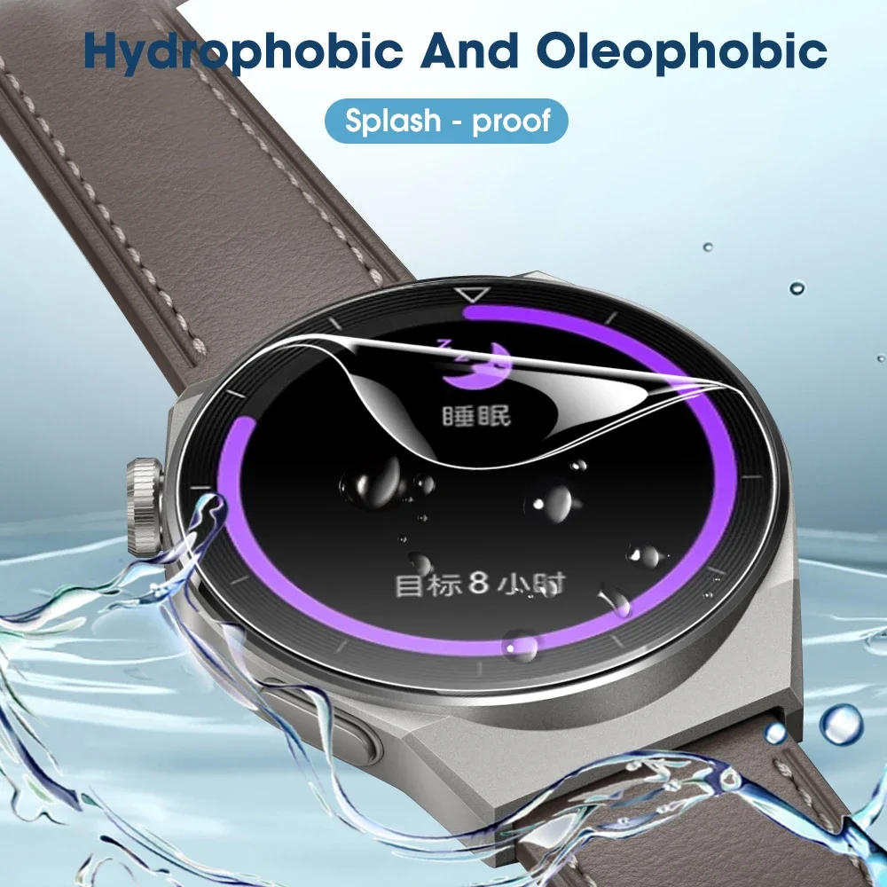 HD Hydrogel Film For Huawei Watch GT3 GT2 46mm 42mm Soft Screen Protector Cover For GT3 Pro 43mm 3Pro GT CYBER Not Glass 2023