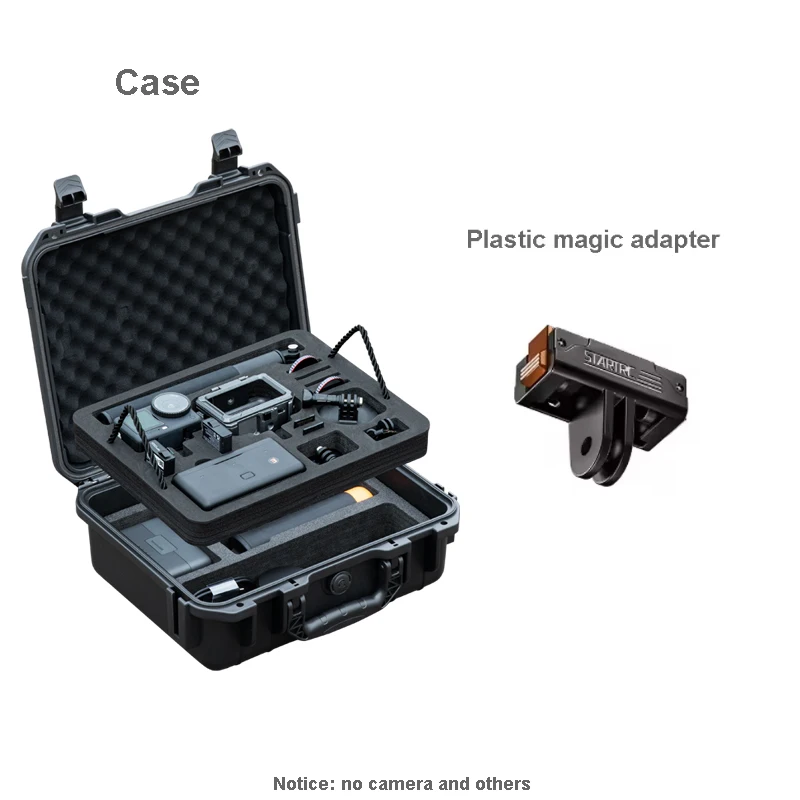 2 Lagen Draagbare Reizen Waterdichte Hard Case Voor DJI Osmo Action 6 Camera Accessoire Draagtas Voor Dji Action 6 Combo