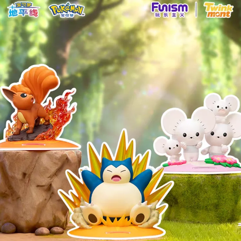 

Новинка: Оригинальные фигурки Funism x Pokémon Twink Mont Serise, модель Vulpix, модные игрушки, украшения, подарки, игрушки-сюрпризы