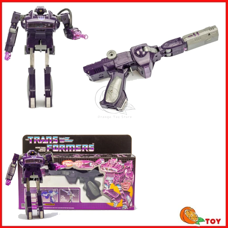 

In stock Transformers toys US version G1 84-86 KO Shockwave Model Robot Collection Action Figure Toy Gift Hobby