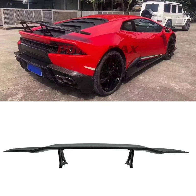 

Wholesale Carbon Fiber M Style Rear Trunk Wing for LP610 Rear Spoiler Wing