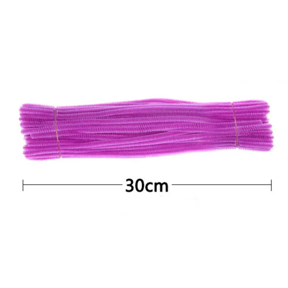 500Pcs Chenille Stems For Art Teacher Christmas Crafts Supplies Colorful Twistable Pipe Cleaners Kids Handcraft