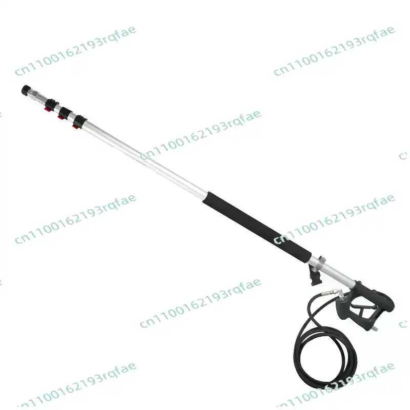 Extension rod high pressure water gun telescopic rod four sections six meters cleaner property garden exterior wall