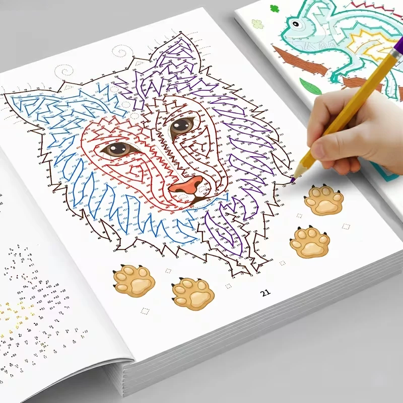 Extreme Dot to Dot Puzzle Book: Complete the Picture and Color – Fun for All Ages