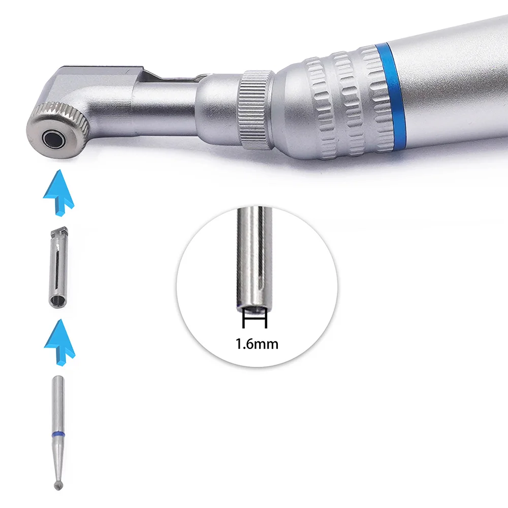 AG 10/5pcs  Dental Accessories Burs Adapter Convertor Stainless Steel Dental Burs Adaptor FG to RA Adaptor from 1.6mm to 2.35mm