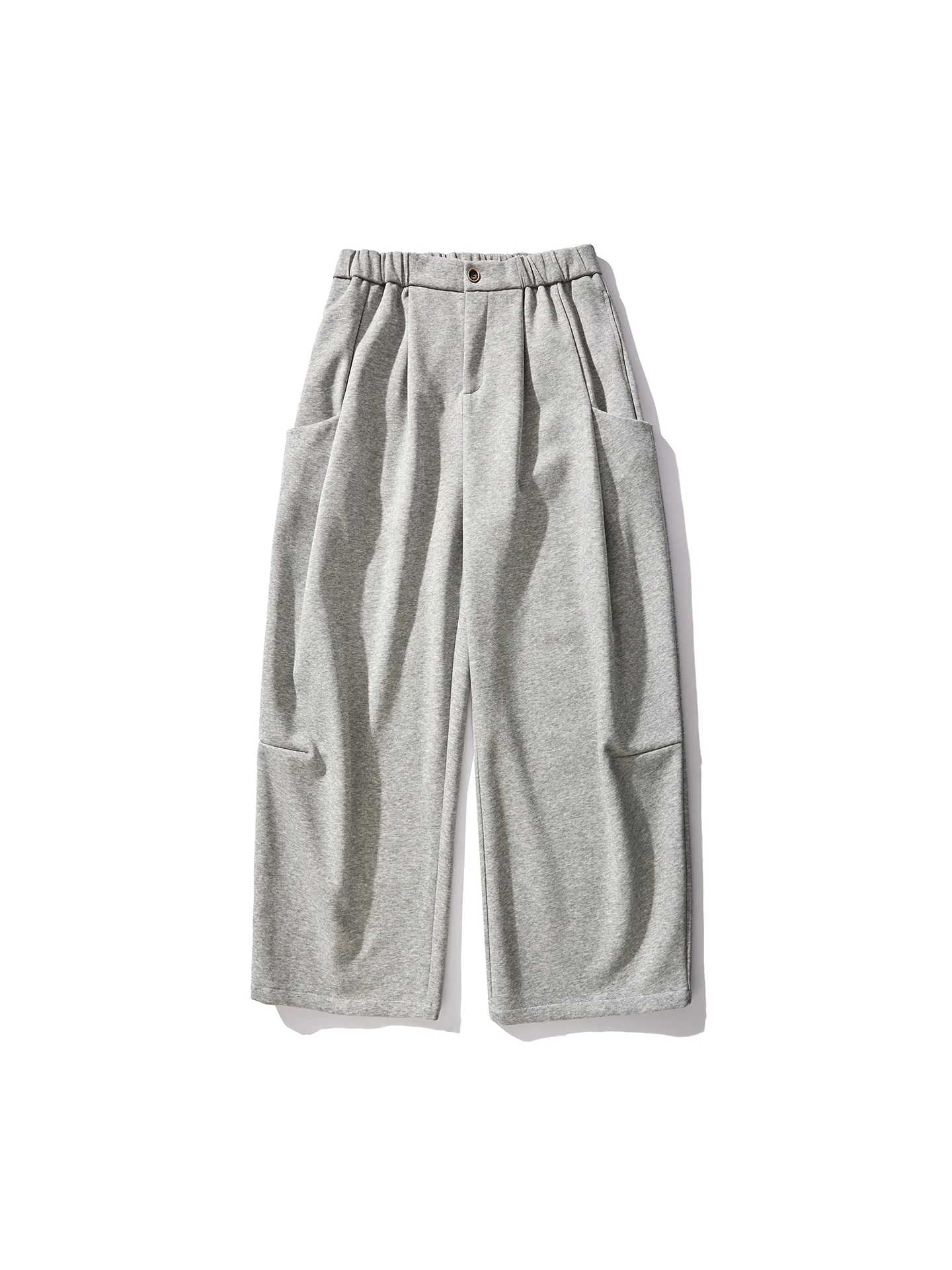 

Мужские повседневные брюки NTED в японском ретро-стиле, свободные, прямого кроя, однотонные, широкие штанины, простой силуэт, новинка весны