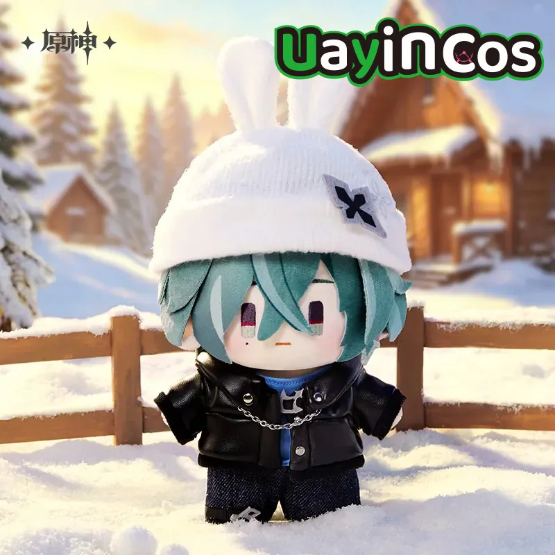 20cm Official Genshin Impact Tartaglia Kaedehara Kazuha Durin Lohe Stuffed Plushies Doll Keychain Bag  Anime Game Toy Costume  G