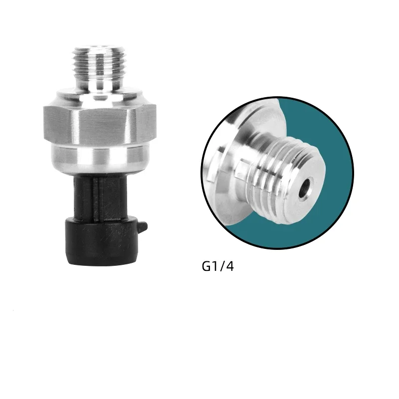 Pressure Transmitter DC G1/4 Thread 0-10MPa Pressure Sensor Pressure Transducer  For Water Oil Gas Liquild Diesel