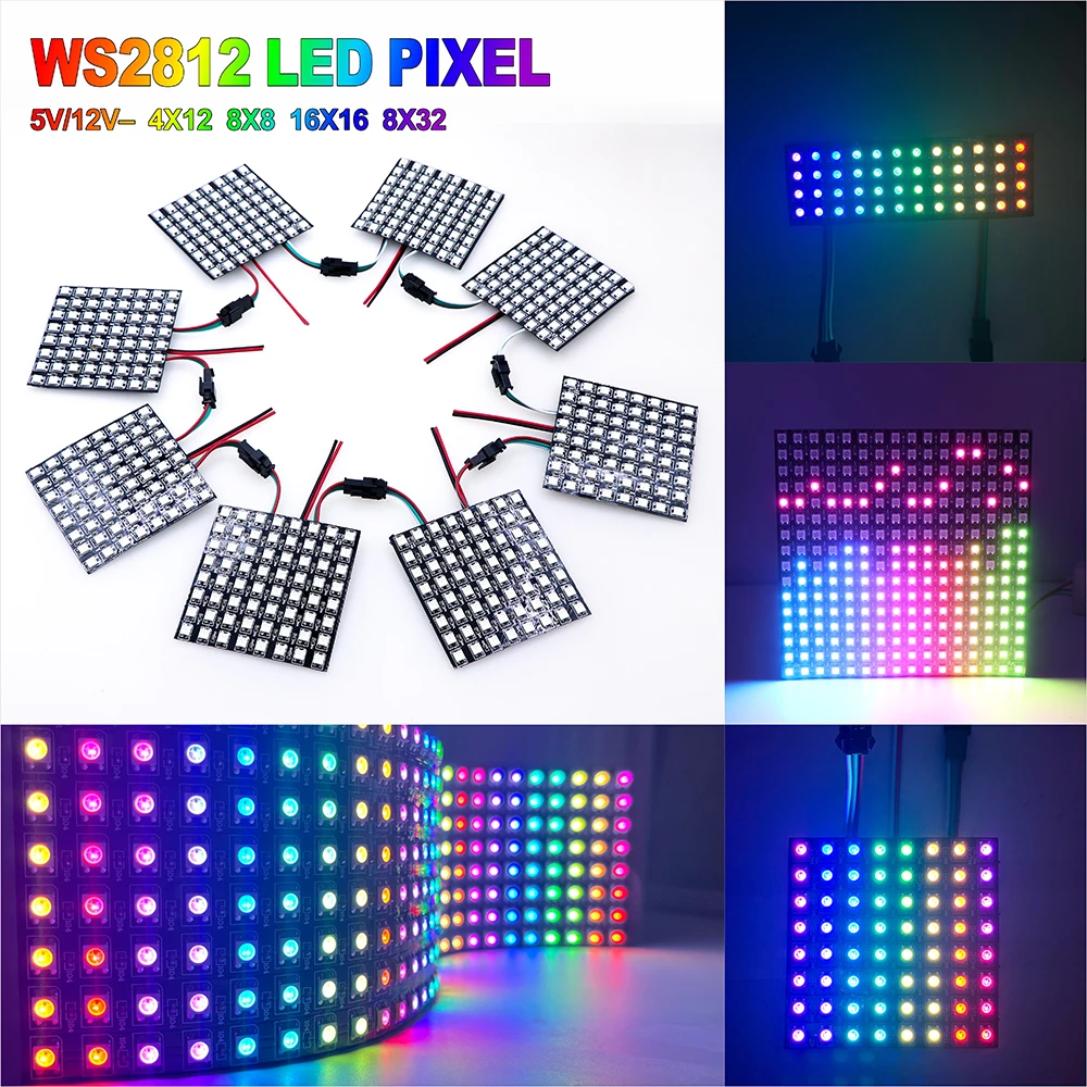 painel-de-matriz-de-pixels-led-rgb-flexivel-ws2812-dc5v-dc12v-painel-de-matriz-de-pixels-led-rgb-enderecavel-display-led-para-parede-de-logotipo-personalizado