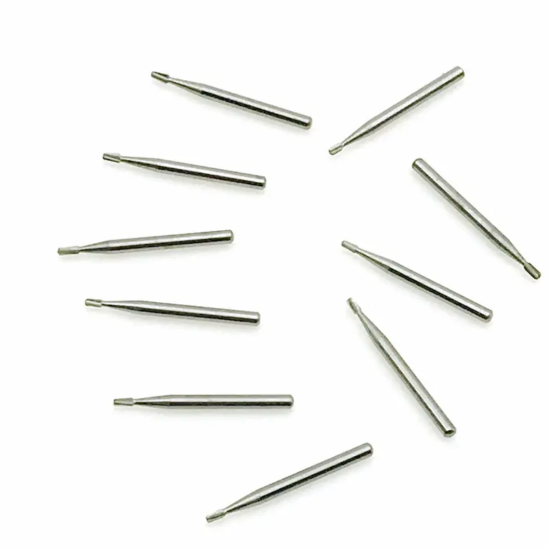 10 sztuk/zestaw autentyczne FG 330 wiertła z węglika dentystycznego 19mm długość FG 330 High Speed Burs