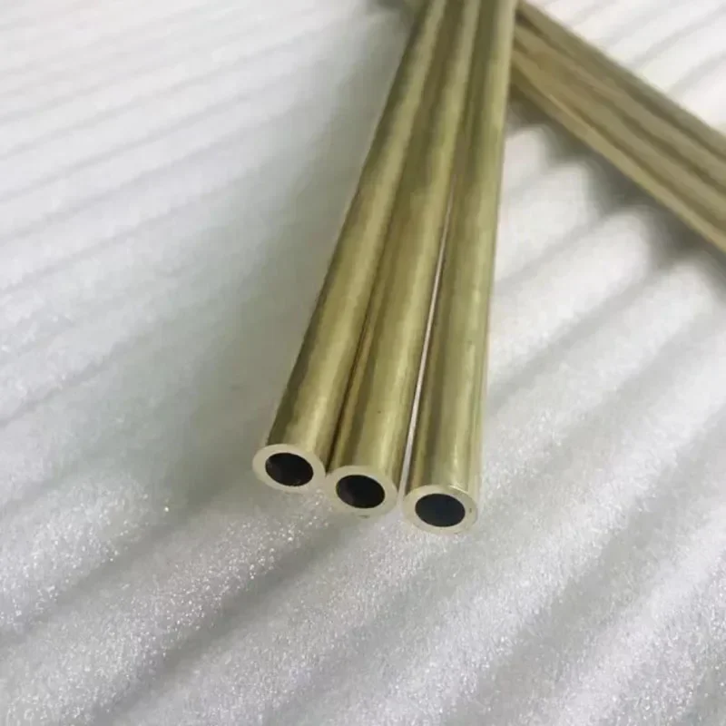 5-50mm Dia Thick Wall Brass Tube - High Pressure Resistant Model Pipe for Industrial Applications - Image 4