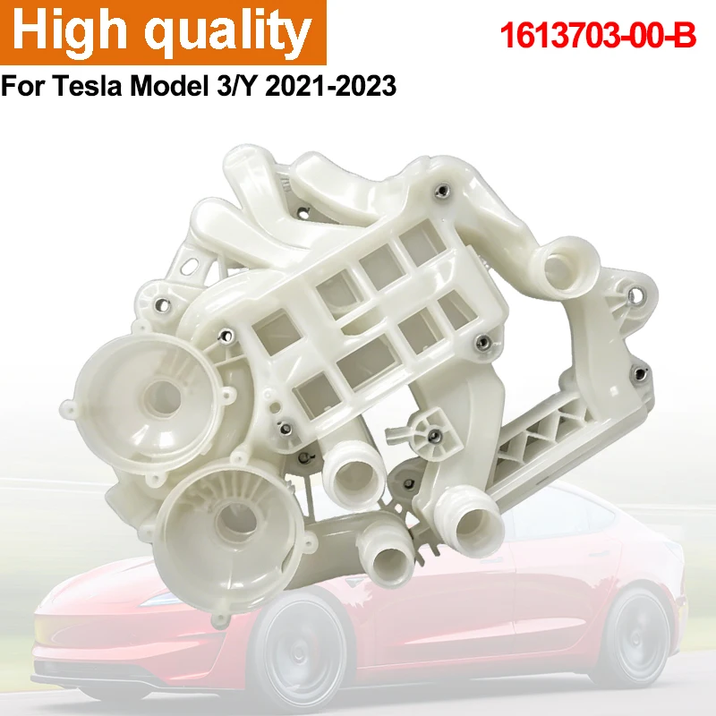 1613703-00-B Heat Pump Coolant Manifold Base Bracket Fit Tesla Model 3 Model Y 2021 2022 2023 Cooling System Replacement Parts