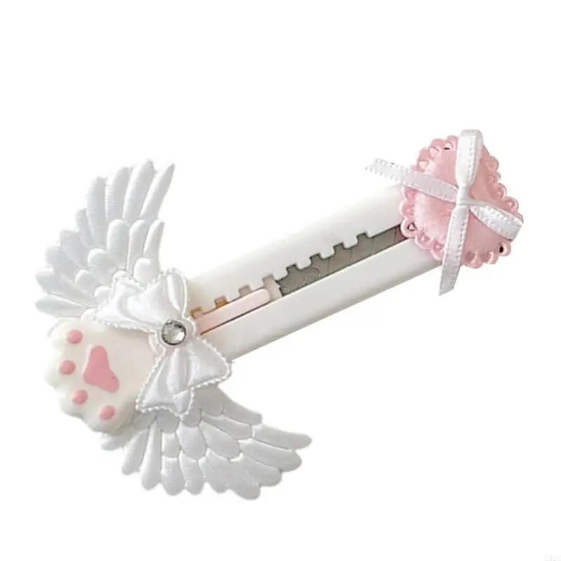 Retractable Envelope Opener Package Box Opener, Bowknot Safety Cutter