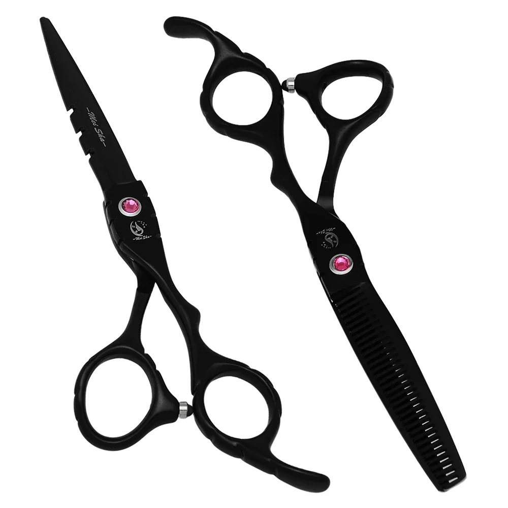 

5.5" 6.0" Hair Scissors Set Barber Cutting Shears Hairdresser's Hair Thinning Scissors Japan Steel Salon Styling Tijeras A0062A