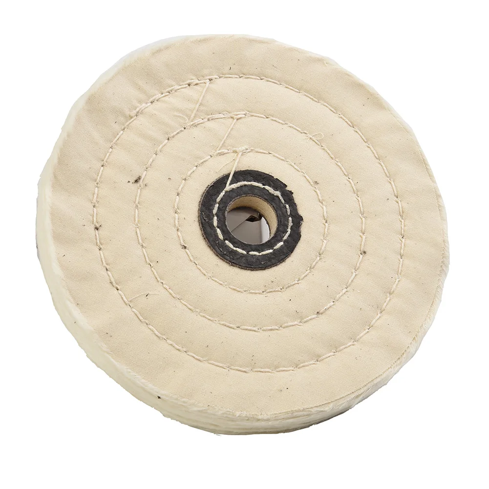 

Polish Polishing wheel Disc Grinder Jewelry Kit Flannel Metal Attachment Stainless steel 150mm Cloth 6 Inch White